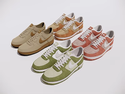 Air Force One sneaker 3d model