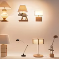 lamp table lamp 3d model