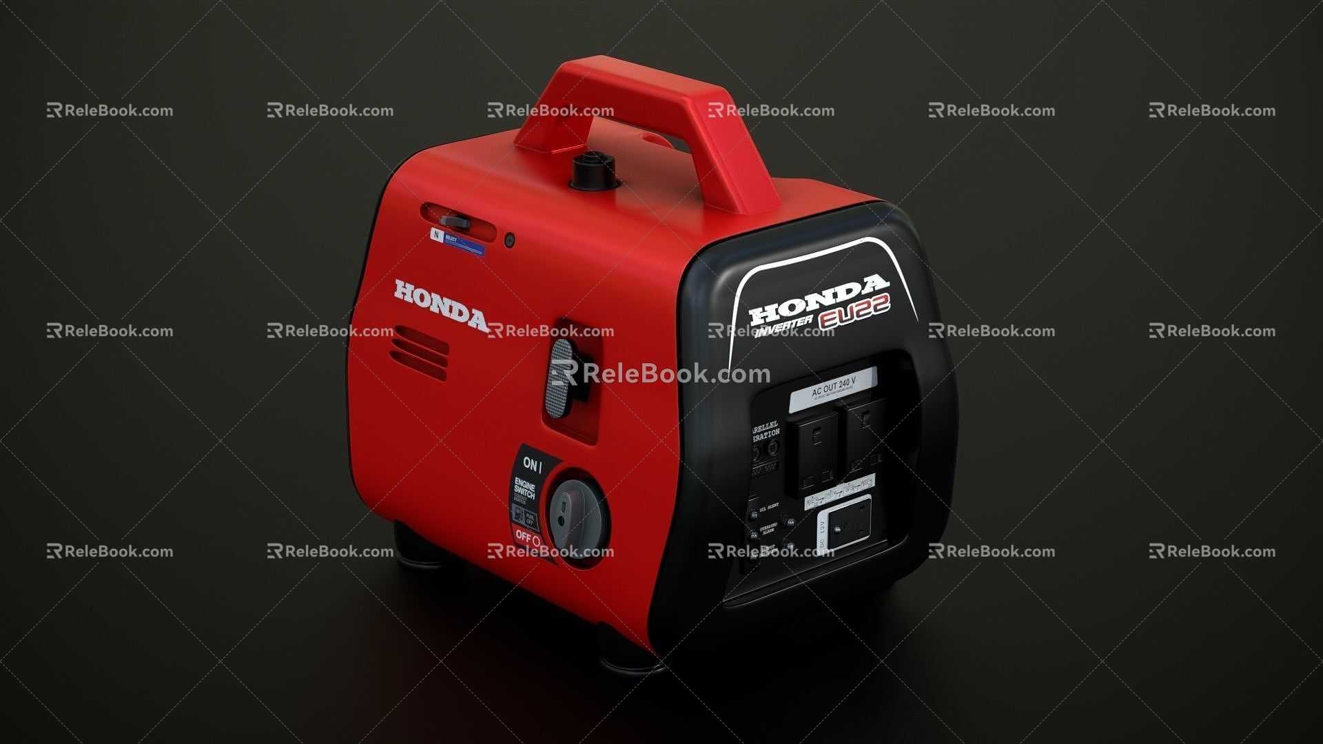 Modern Mini Generator Modern Equipment Generator Mini Small Industrial Equipment Electrical Appliances 3d model