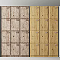 Various Colored Locker Designs With Different Materials And Styles