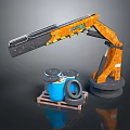 Robot Arm Mechanical Arm Robot Arm Robot Head Robot Parts Robot Hand Manipulator 3d model
