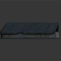Traditional Thatched House with Rustic Thatch Roof and Solid Base Structure Design