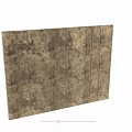 Modern Wall Panel Design With Geometric Pattern And Textured Beige Brown Surface 3d model