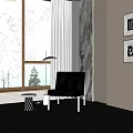Inflatable Model As Stylish Decorative Element In Modern Living Room Interior Design