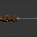 modern file woodworking shovel cutter file 3d model
