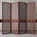 Screen partition 3d model