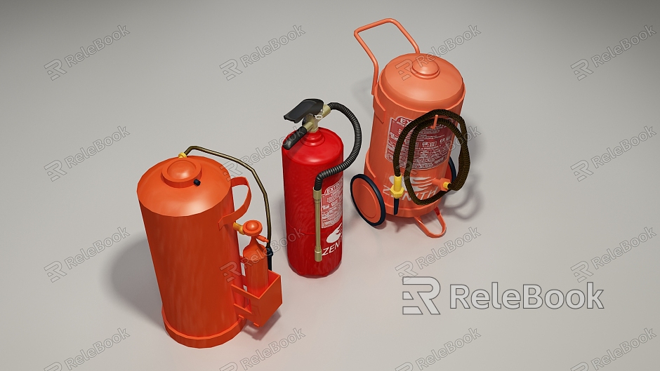 Modern fire extinguisher model