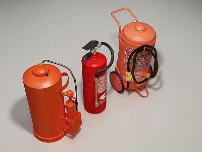 Modern fire extinguisher model