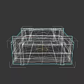 Old Rusty Metal Weapon Case Featuring White Symbols And Durable Build