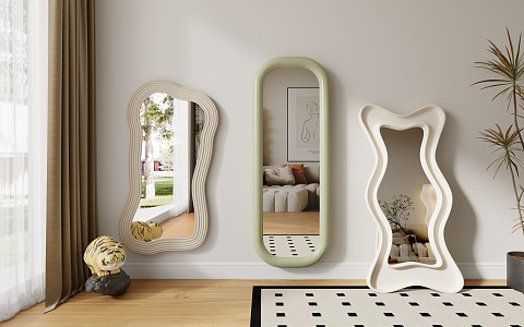 Modern Mirror 3d model