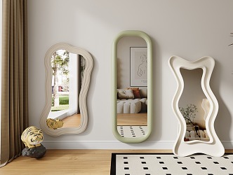 Modern Mirror 3d model