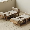 Quiet sofa stool 3d model