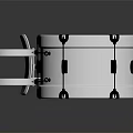 White Musical Drum With Wooden Drumstick Placed On Reflective Black Surface