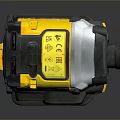DEWALT Cordless Impact Wrench With Yellow Black Design And Ergonomic Handle