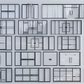 Various Window And Door Design Options With Different Frame Styles And Glass Panels