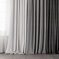 Modern Curtain Window Screen 3d model