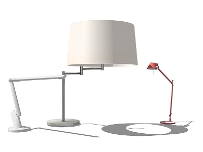 Desk lamp model