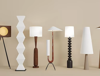 Floor Lamp Metal Floor Lamp Art Floor Lamp 3d model