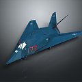 Stealth Aircraft Military Aircraft Stealth Bomber Long-range Bomber Fighter Fighter Next-generation Aircraft 3d model