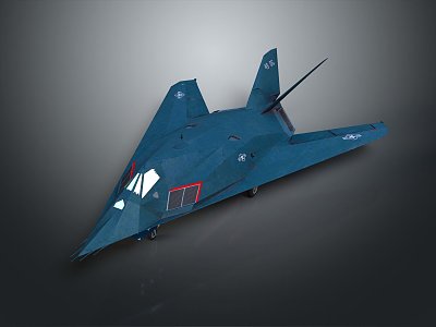 Stealth Aircraft Military Aircraft Stealth Bomber Long-range Bomber Fighter Next-generation Aircraft 3d model