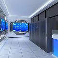 Science and Technology Exhibition Hall Digital Intelligence 3d model