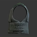 Green Tactical Vest Military Style Nylon Outdoor Protective Clothing With Multiple Pockets And Adjustable Straps
