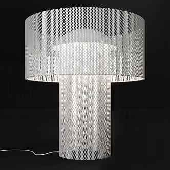 Modern table lamp 3d model