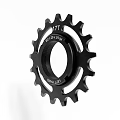 Black Bicycle Gears With 15T And 17T Teeth Count In Different Sizes