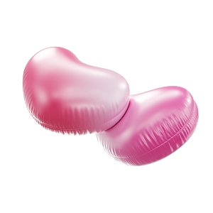 Love balloon decorations inflatable toys 3d model