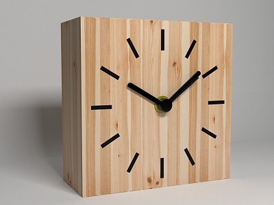 Nordic Clock 3d model