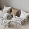 Stylish Decorative Throw Pillows With Geometric Patterns And Soft Fabric For Modern Home Decor