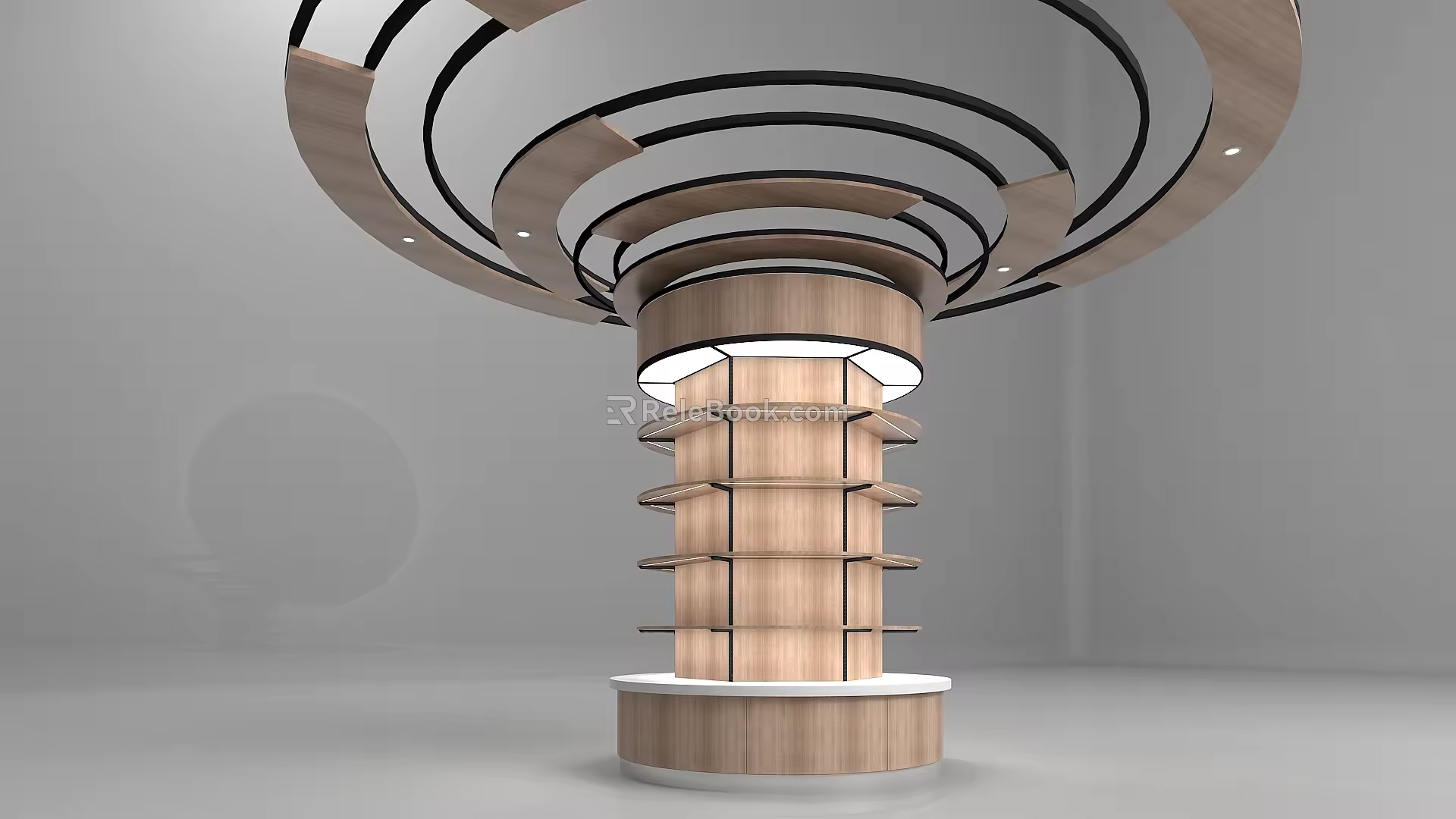 Modern Column Package Column 3d model