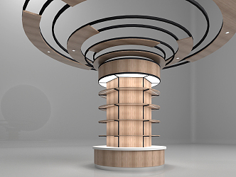 Modern Column Package Column 3d model