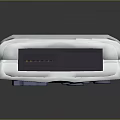 Dreamcast Handheld Electronic Device With Green Screen Sleep Mode A B Buttons And Control Knob