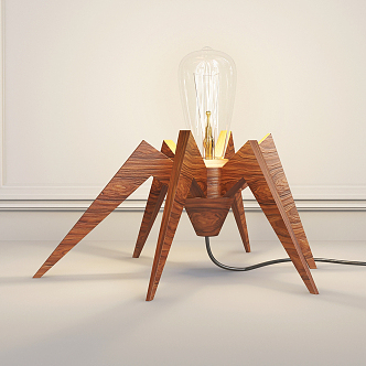 Modern special-shaped table lamp 3d model