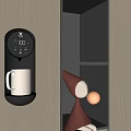 Modern direct drinking machine 3d model
