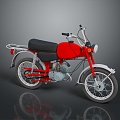 Motorcycle two-wheeled motorcycle off-road motorcycle road race motorcycle motor vehicle transport 3d model