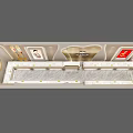 Luxury Jewelry Store Interior With Glass Display Counters And Elegant Decorative Elements 3d model