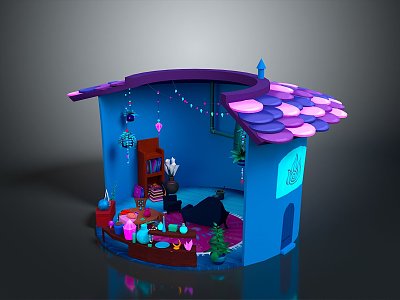 Game Environment Game Scene Fairy Tale Scene Fairy Tale Magic Scene Magic Item Fantasy Scene 3d model