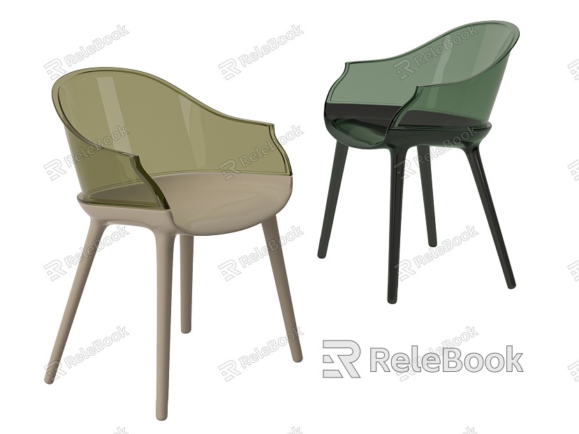 Acrylic Dining Chair model