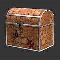 Modern Chest Treasure Chest 3d model