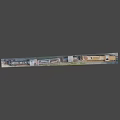 Vintage US Army Steam Locomotive on Railway Tracks with Classic Design
