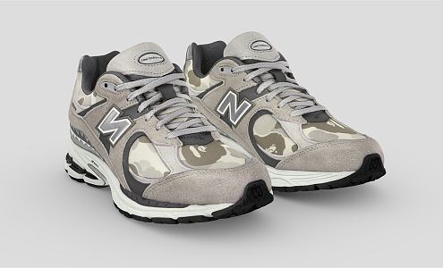 Modern sneaker New Bailun sneaker 3d model