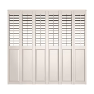 European-style Solid Wood Plainboard Door Bedroom Study Indoor Space Partition Door Cloakroom Door Folding Door Core Door 3d model