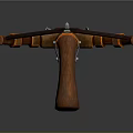 Crossbow Crossbow Crossbow Crossbow Mechanical Crossbow Shift Bow and Arrow Shoot Far Equipment Weapons High-tech Crossbow 3d model