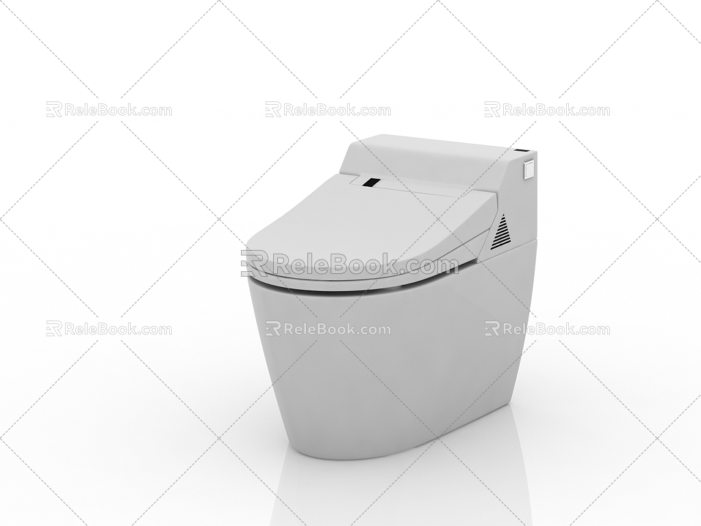 Sanitary Equipment Smart Toilet Toilet 3d model