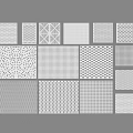 Various Patterned Decorative Wall Panels With Different Designs For Interior Use