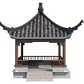 Ancient Chinese Pavilion 3d model