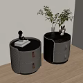 Bedside table 3d model