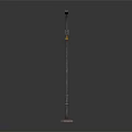 Street Lamp With Hanging Luxe Banner Showing See Up to 50% Off
